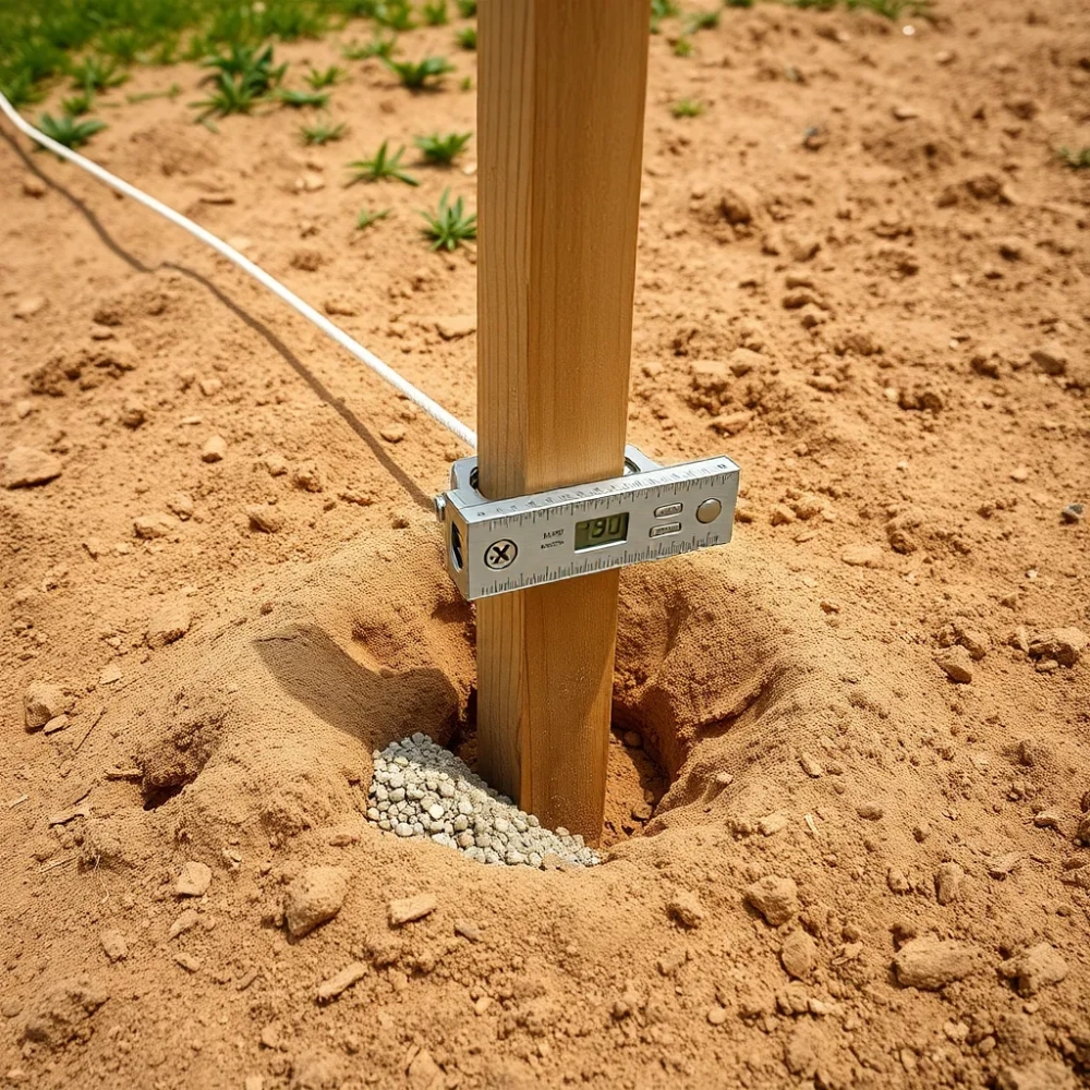 Jak ustawić słupki ogrodzeniowe