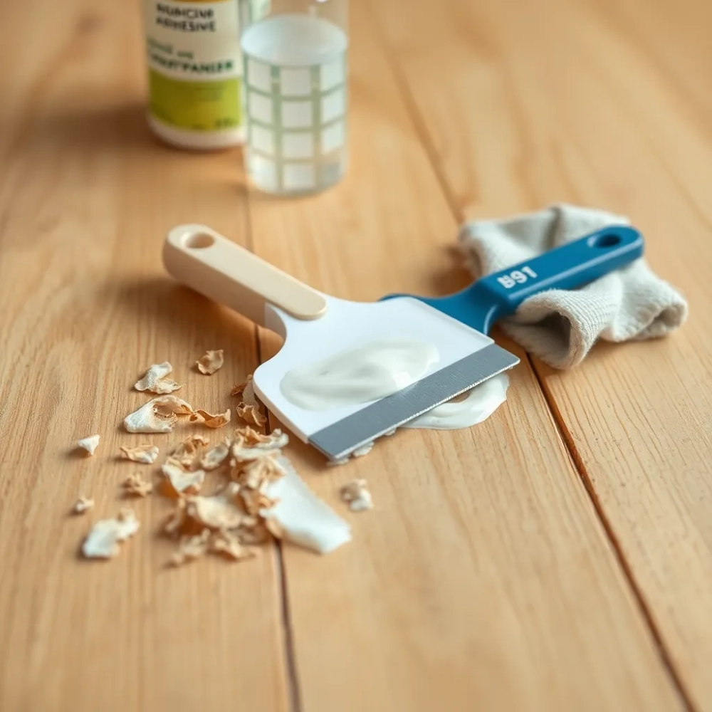 Jak usunąć klej montażowy z paneli