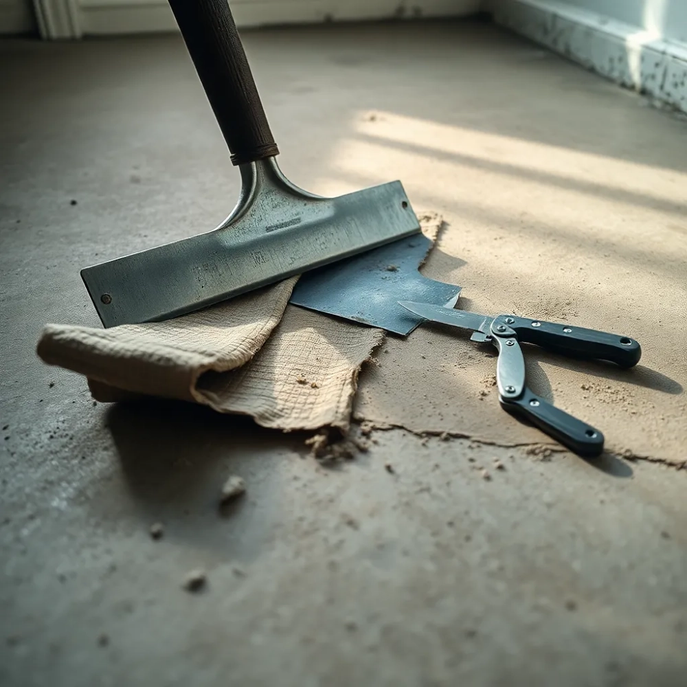 Jak usunąć lenteks z podłogi