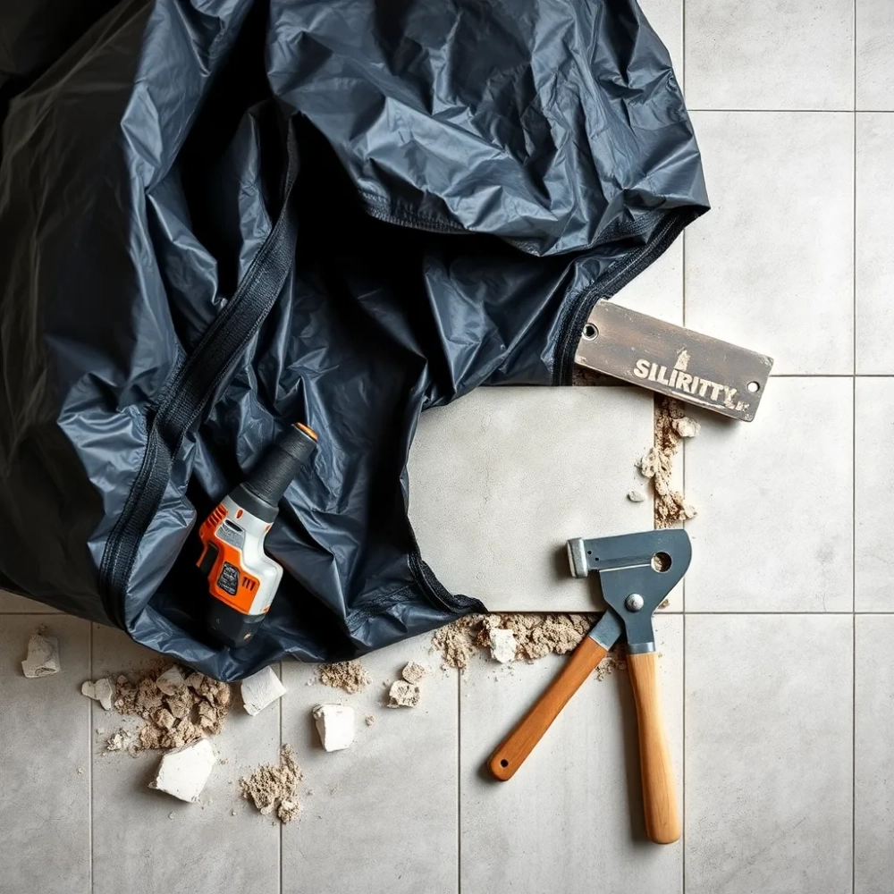 Jak usunąć stare płytki z podłogi