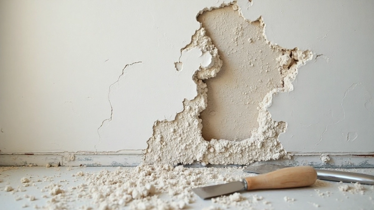 Jak usunąć tynk żywiczny ze ściany