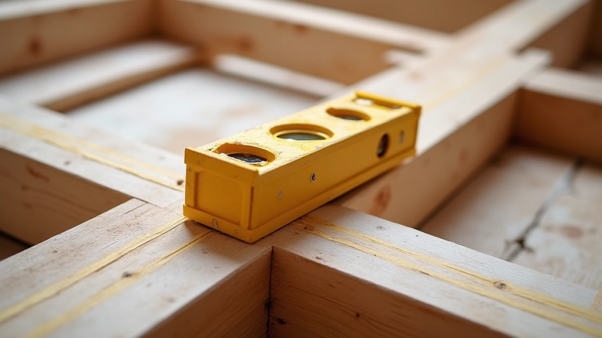 jak wypoziomować legary