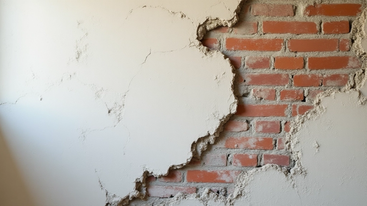 Jak wzmocnić sypiący się tynk