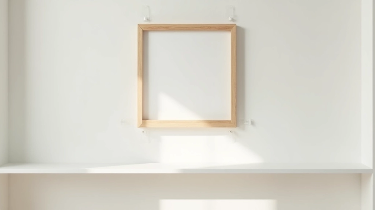 Jak zawiesić obraz na ścianę bez wiercenia