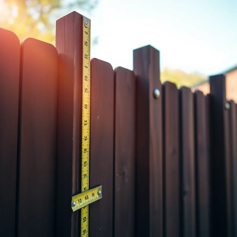 Jak zmierzyć wysokość ogrodzenia