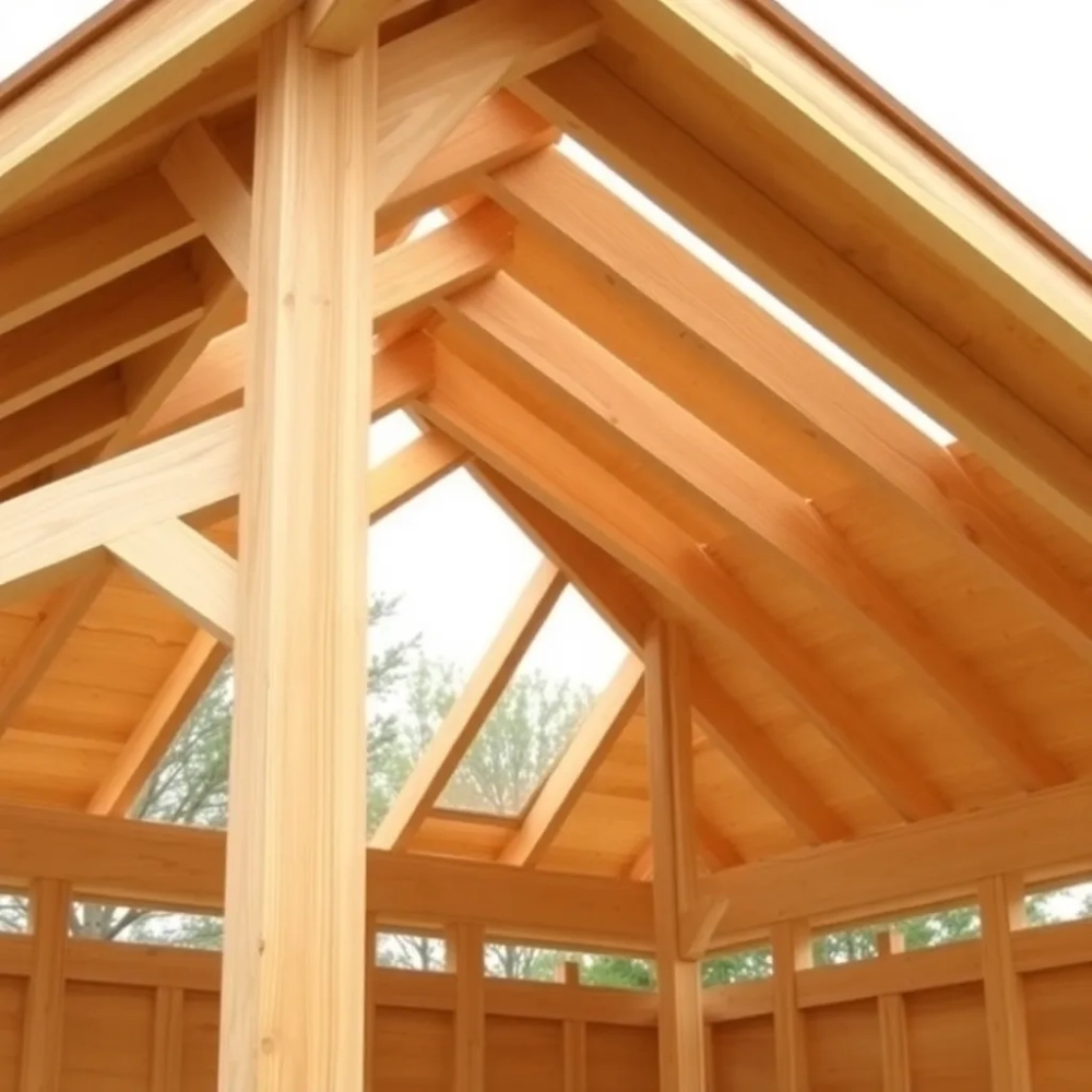 Jak zrobić dach jednospadowy na altanie