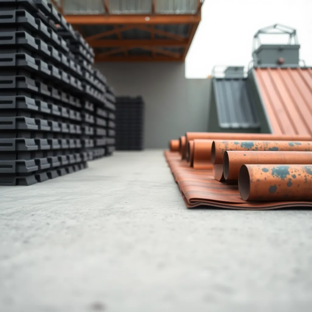 Jaka blacha na płaski dach