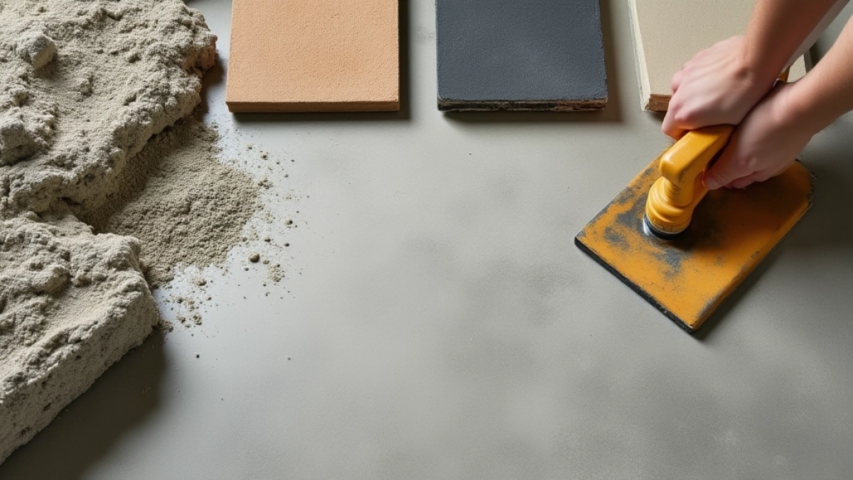 Jaki cement na posadzkę w garażu