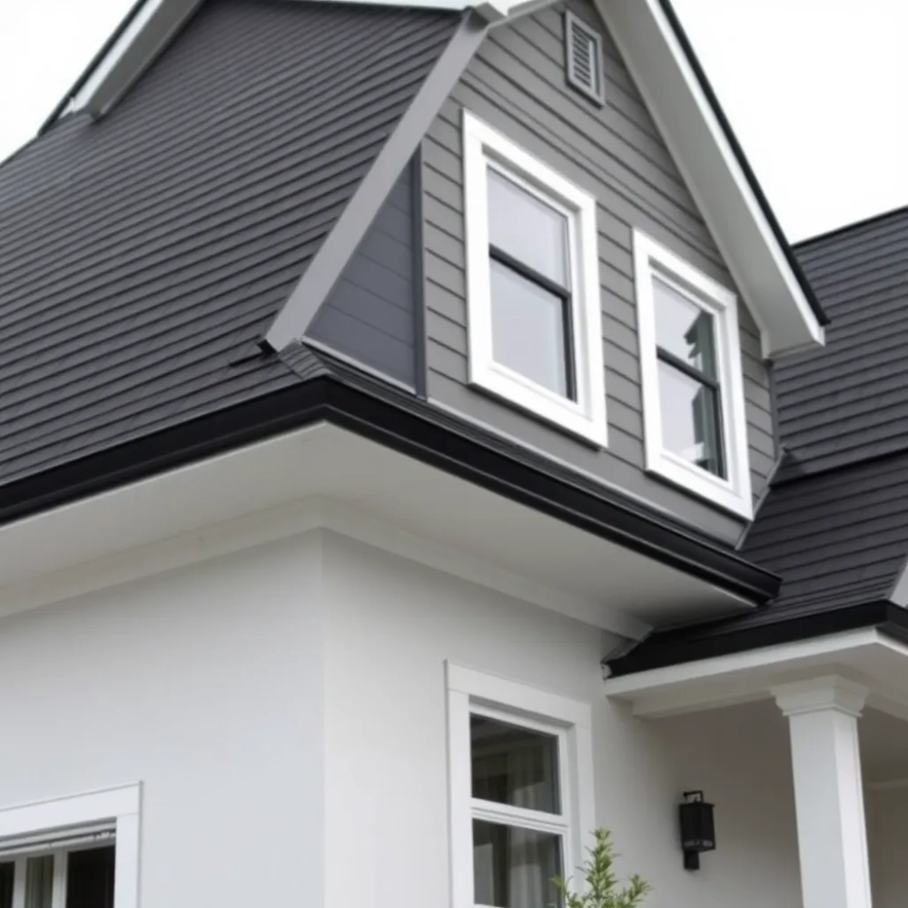 Jaki kolor podbitki do czarnego dachu