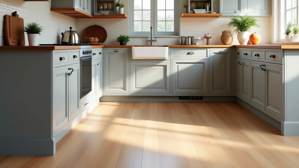 Jaki kolor podłogi do szarych mebli kuchennych
