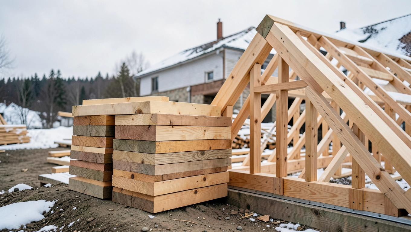 jakie krokwie na dach dwuspadowy