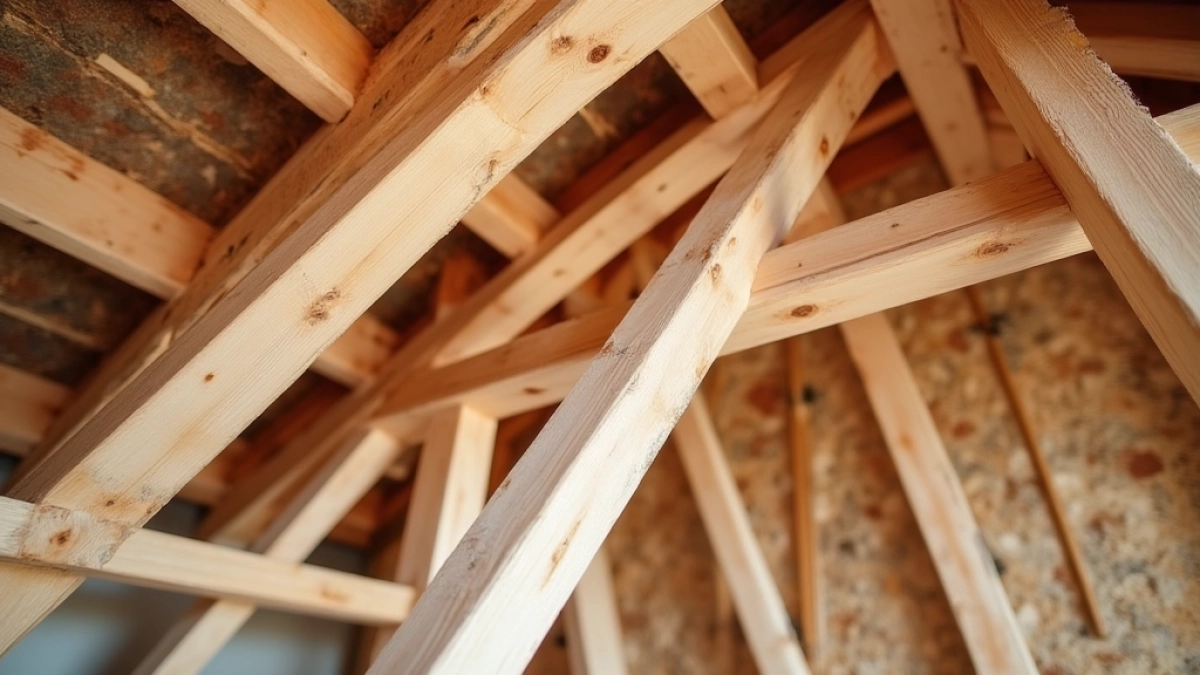 Jakie legary na strop drewniany