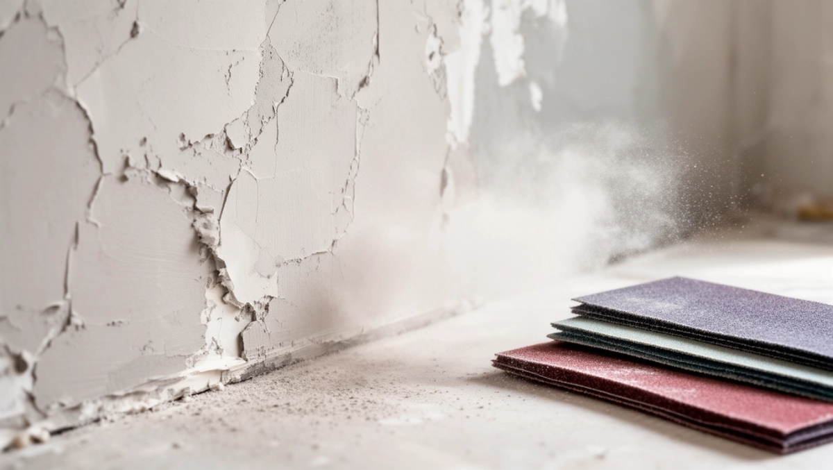 Jakim papierem szlifować tynk gipsowy