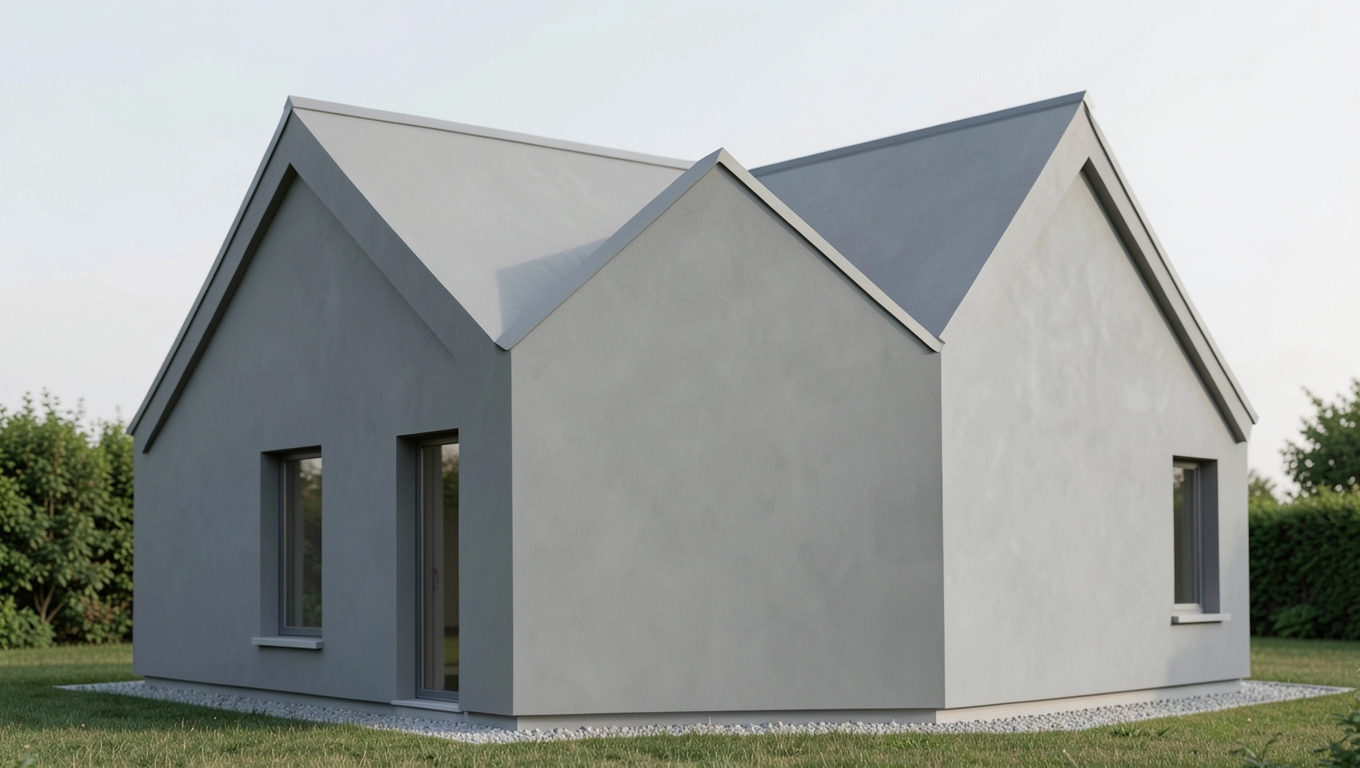 Jednolite kolory w nowoczesnych elewacjach