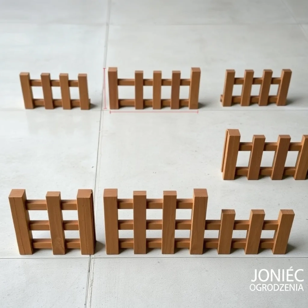 Joniec Ogrodzenia wymiary