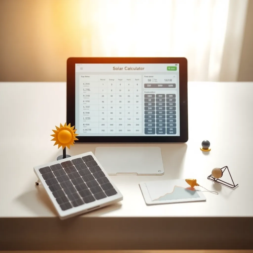 Kalkulator produkcji energii z paneli fotowoltaicznych