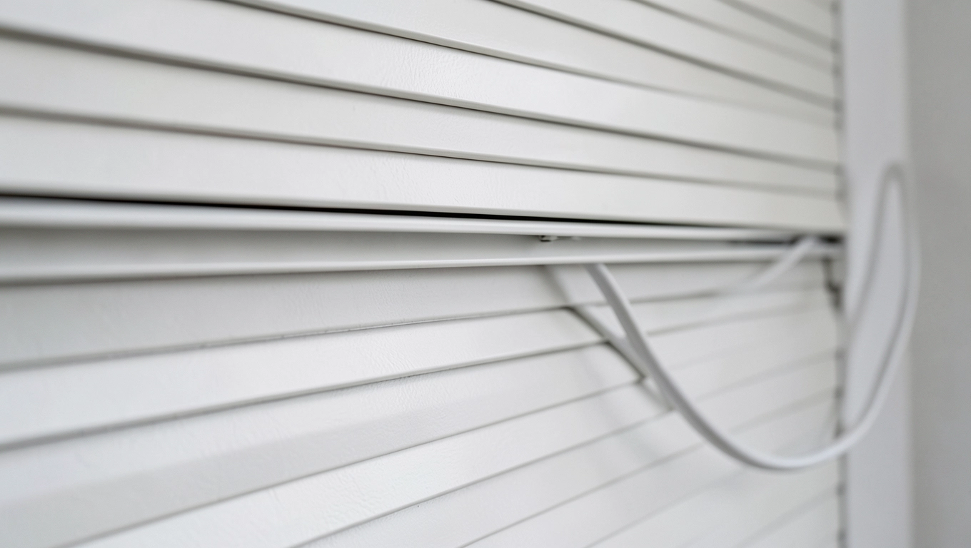 Kanałek w lamelach na przewody ścienne