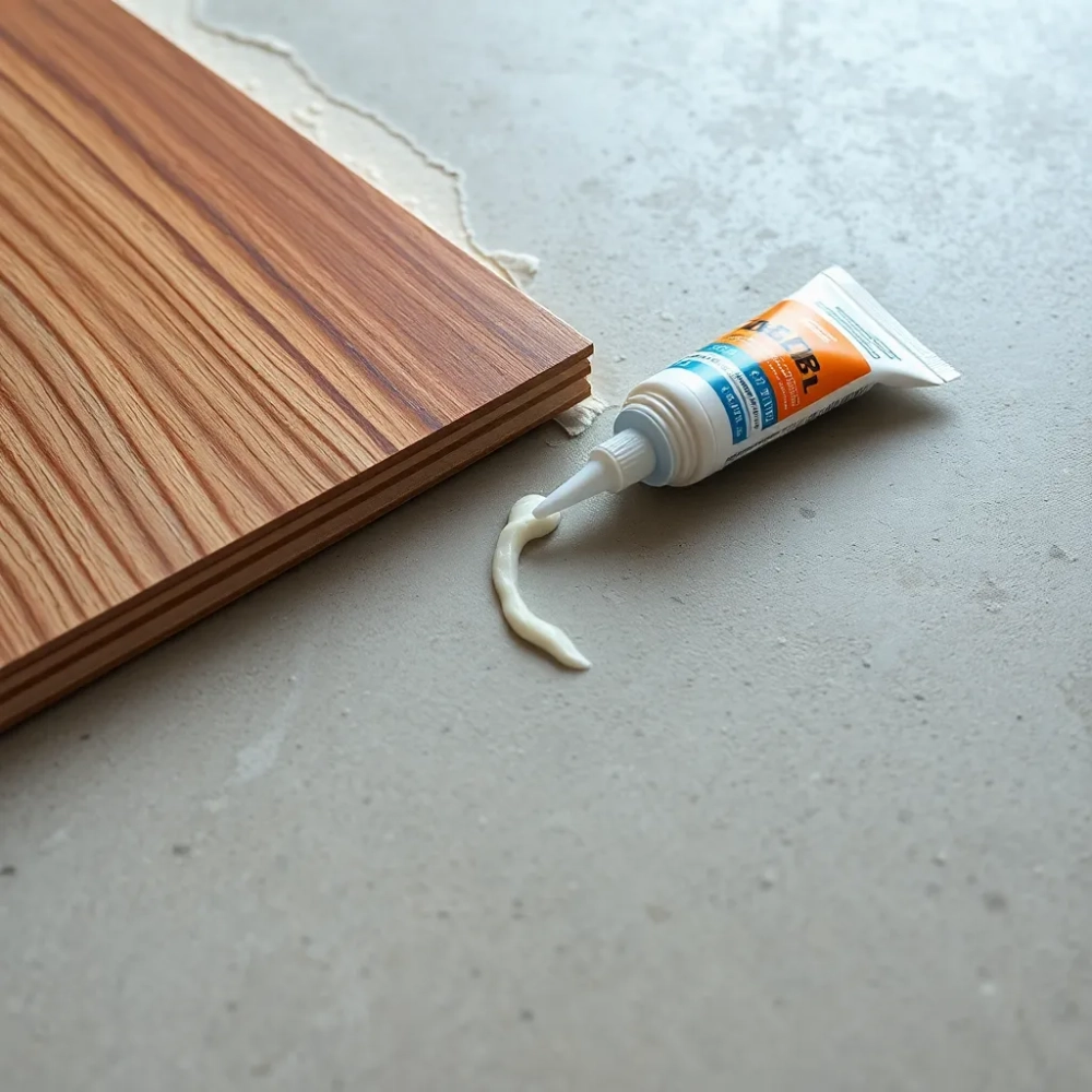 Klejenie paneli podłogowych do podłoża