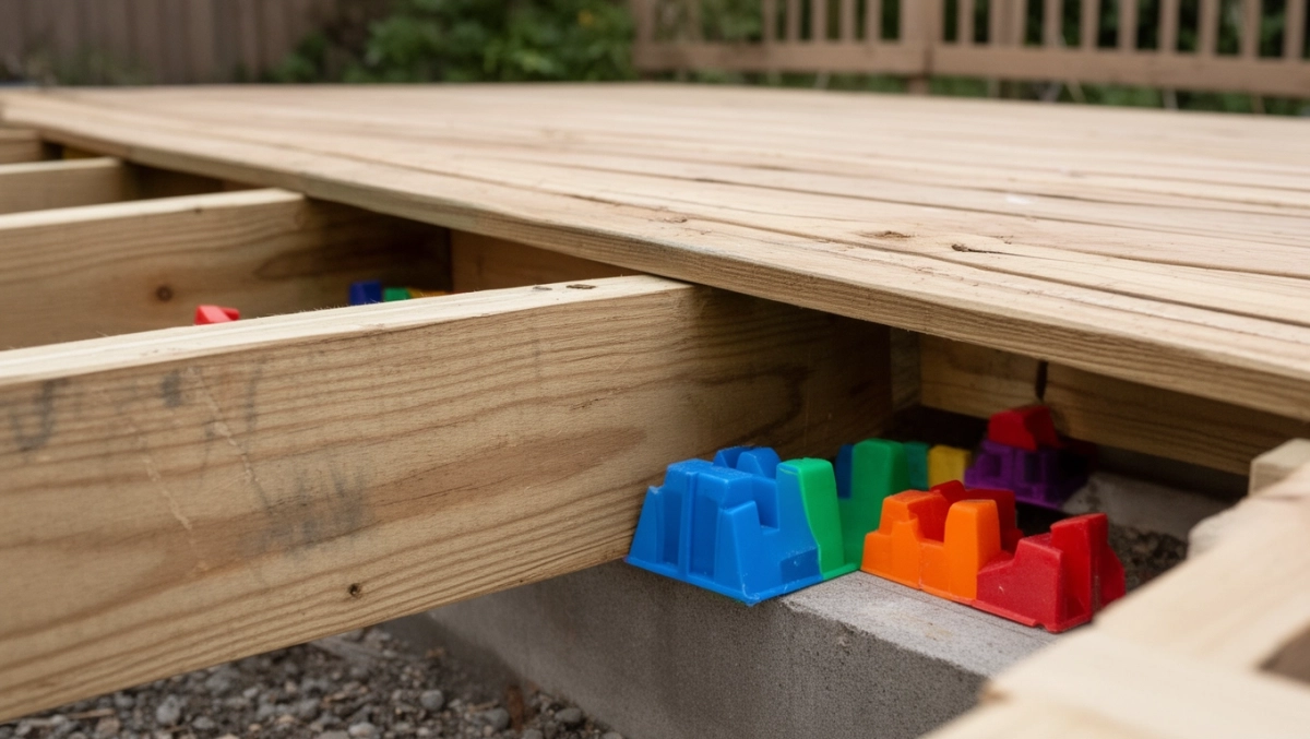 kliny do poziomowania legarów