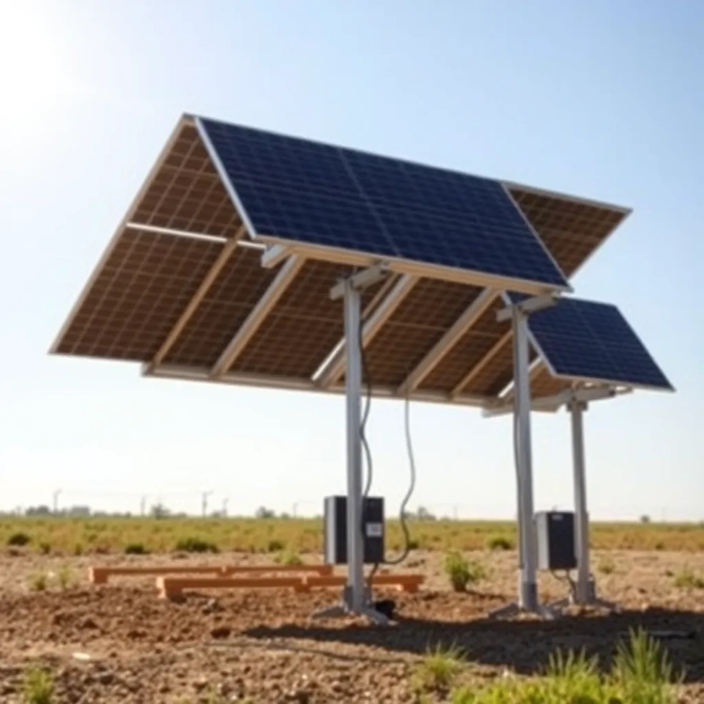 Konstrukcja pod panele fotowoltaiczne na gruncie 10 kw wymiary