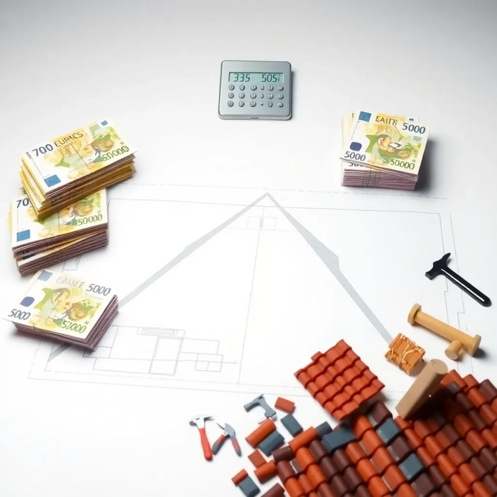 Koszt dachu dwuspadowego 70m2