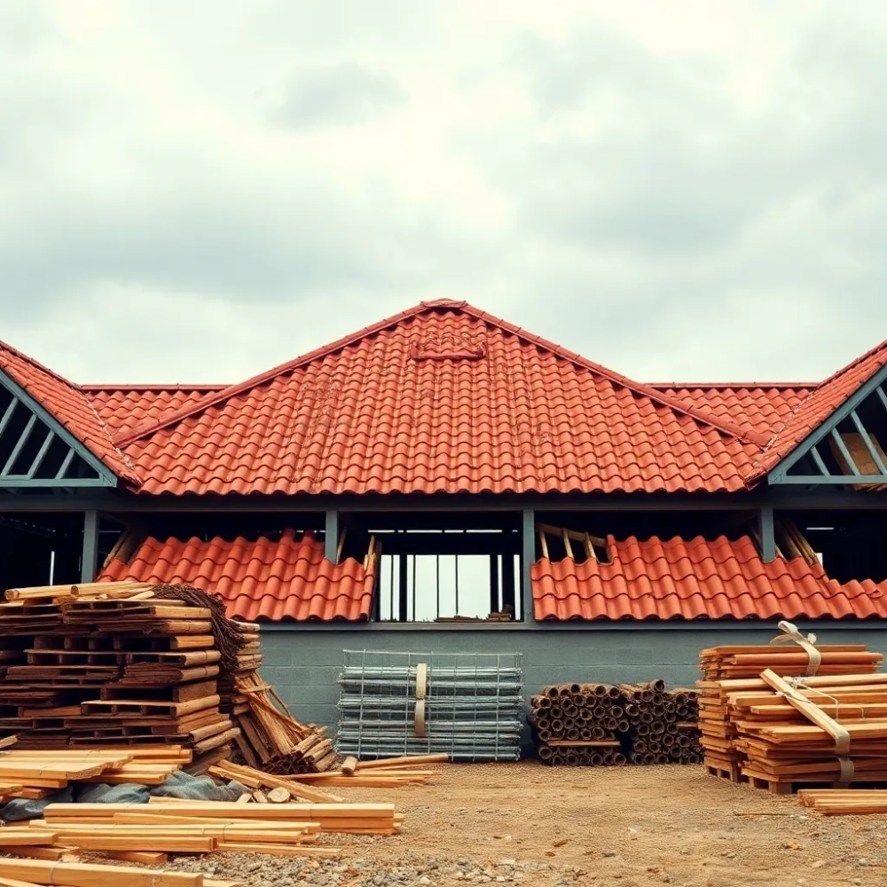 Koszt dachu kopertowego 300m2