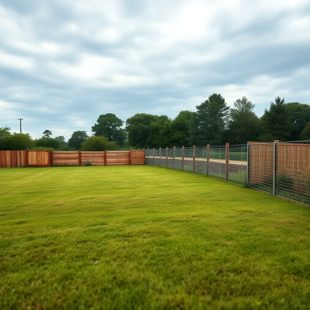 Koszt ogrodzenia działki 10 arów