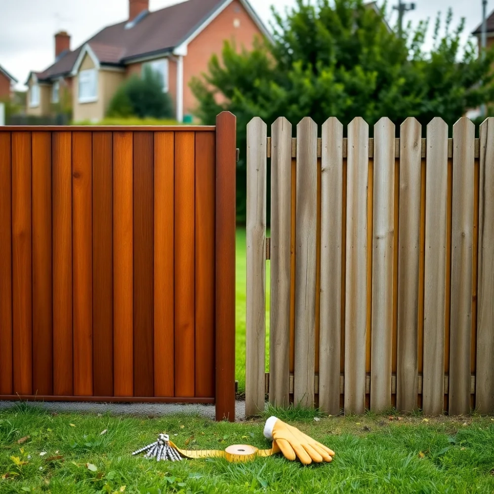Koszt ogrodzenia w UK