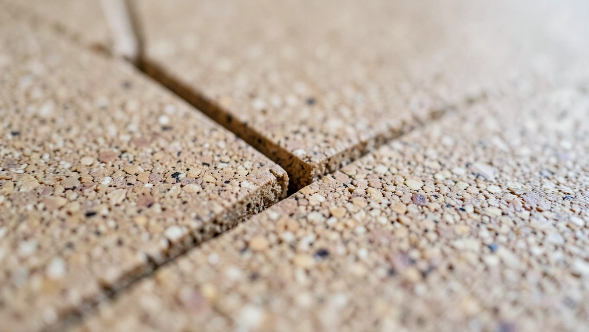 Łączenie płytek z panelami korkiem