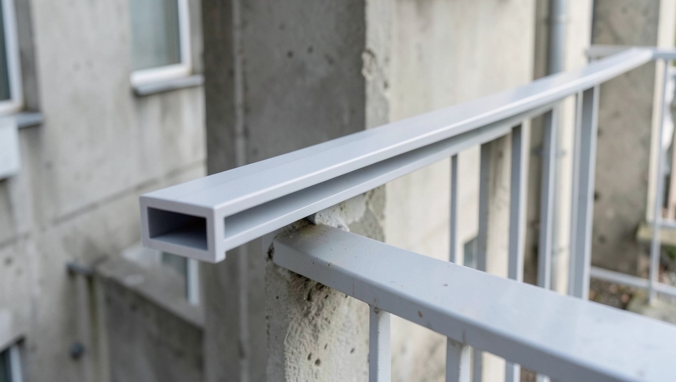 Lamele 4/2 cm na balkon w bloku