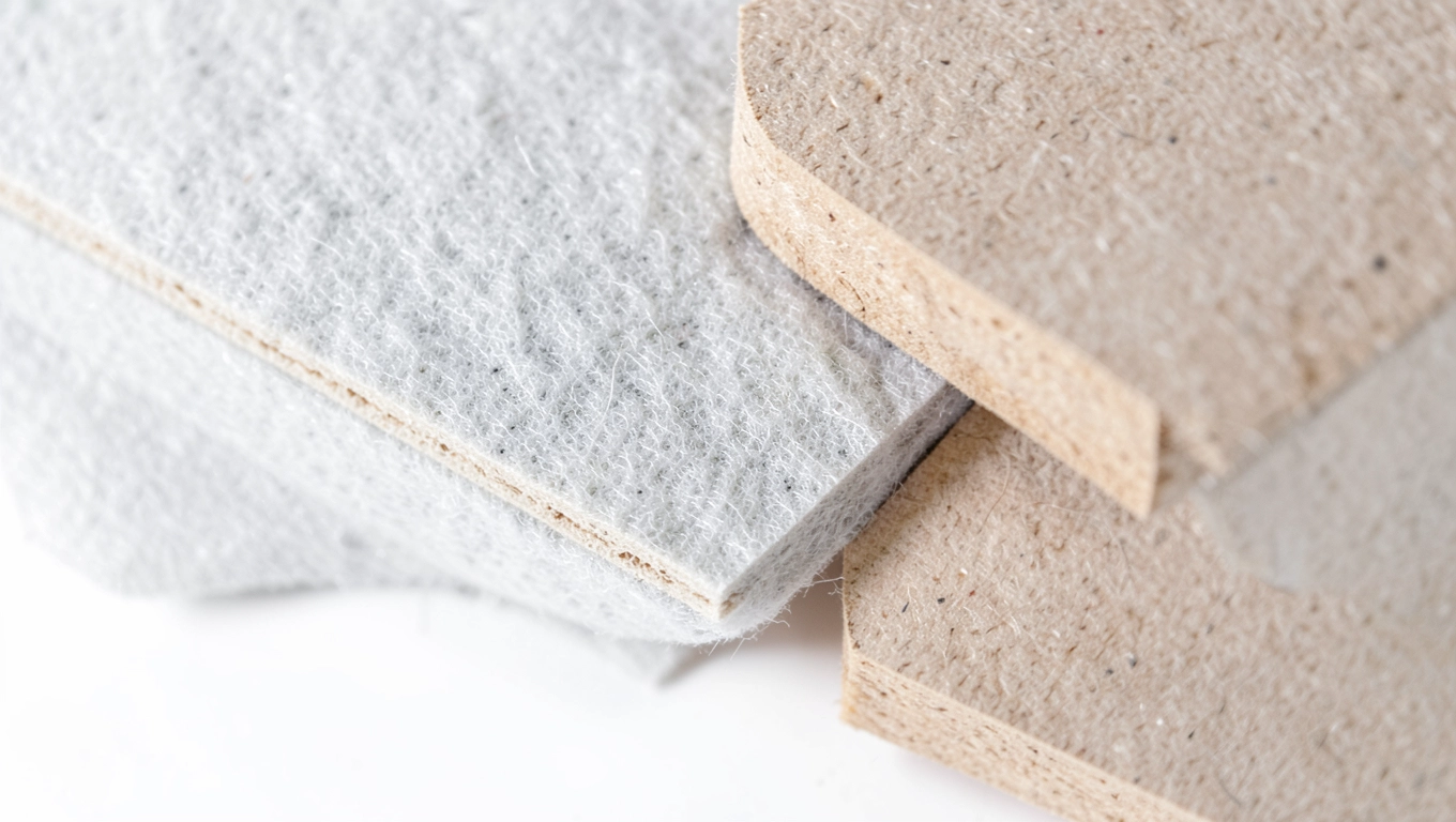 lamele na filcu czy na płycie