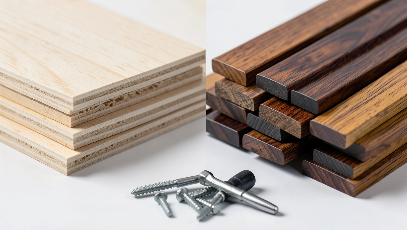 Lamele ścienne - materiał vs montaż