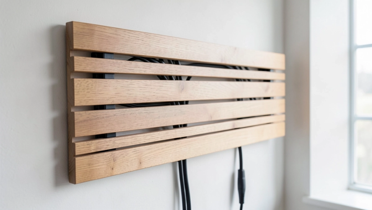 Lamele z miejscem na kable