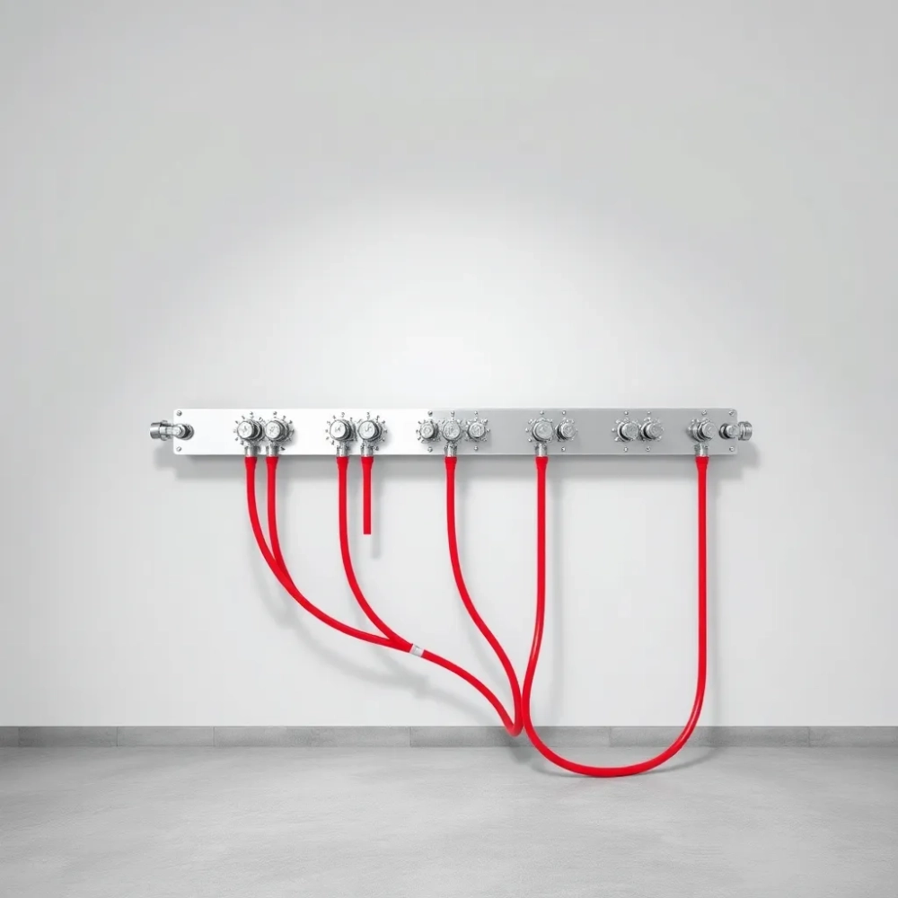 Listwa rozdzielacza podłogówki