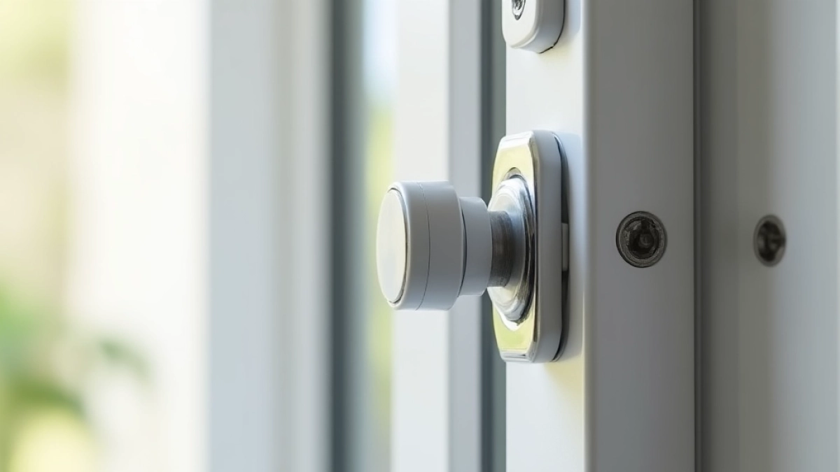 Magnes do drzwi balkonowych bez wiercenia