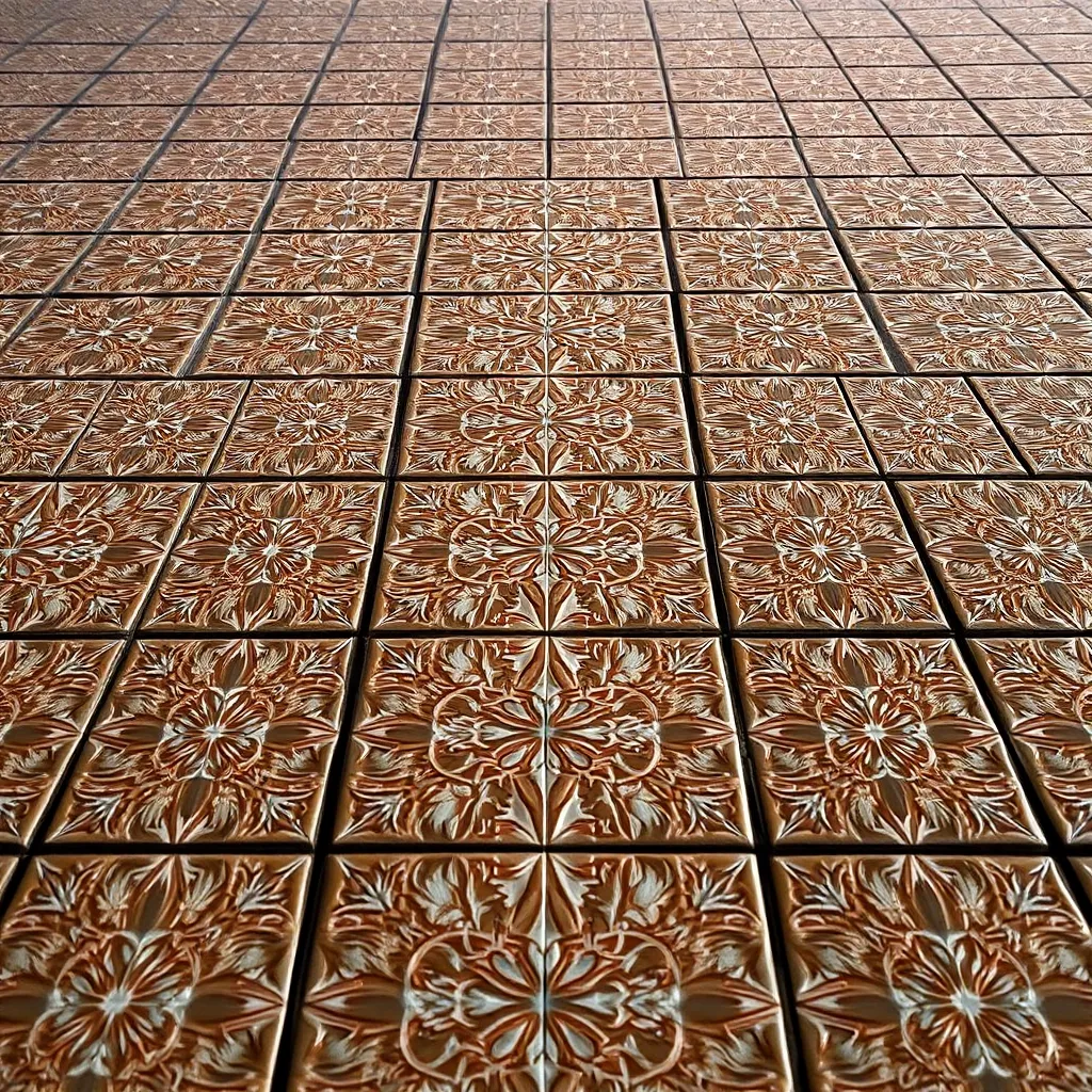 Małe kafelki podłogowe