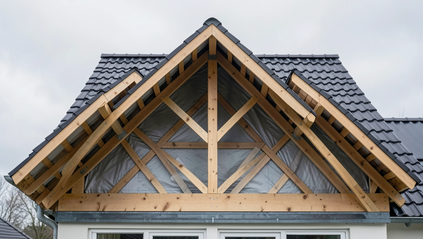 mały dach dwuspadowy konstrukcja