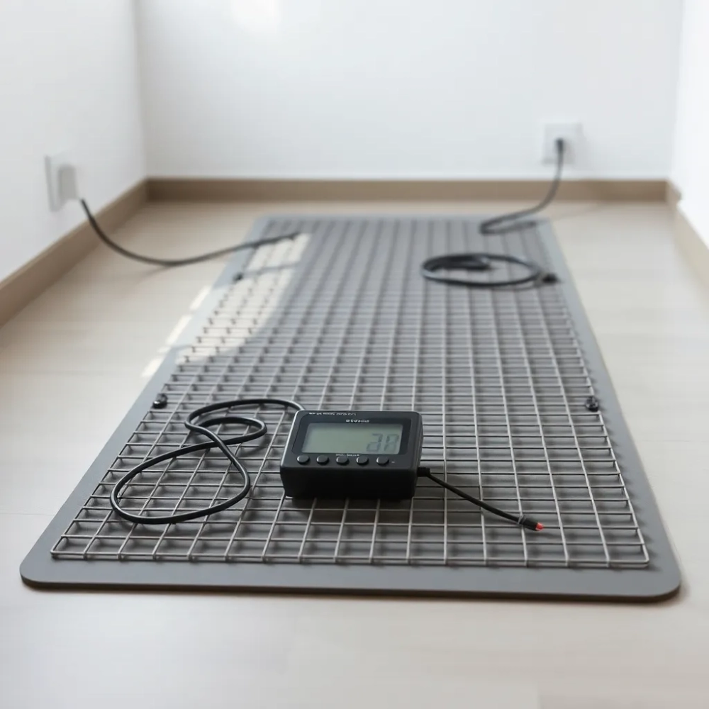 Mata grzewcza pod panele ile prądu