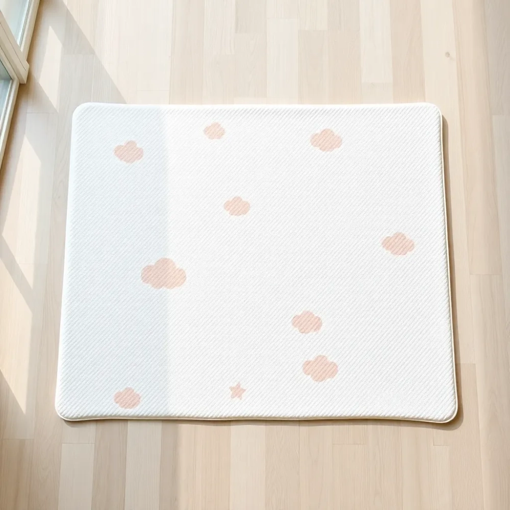 Mata na podłogę dla niemowlaka