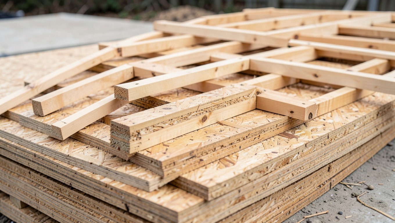 Materiały do dachu dwuspadowego na garażu