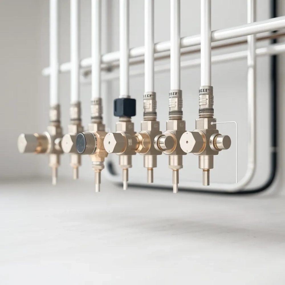 Mieszacz do podłogówki schemat