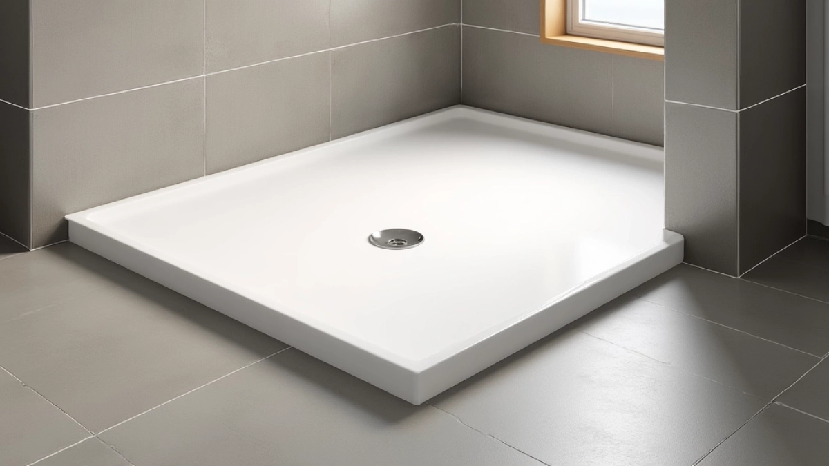 Montaż brodzika niskiego na posadzce