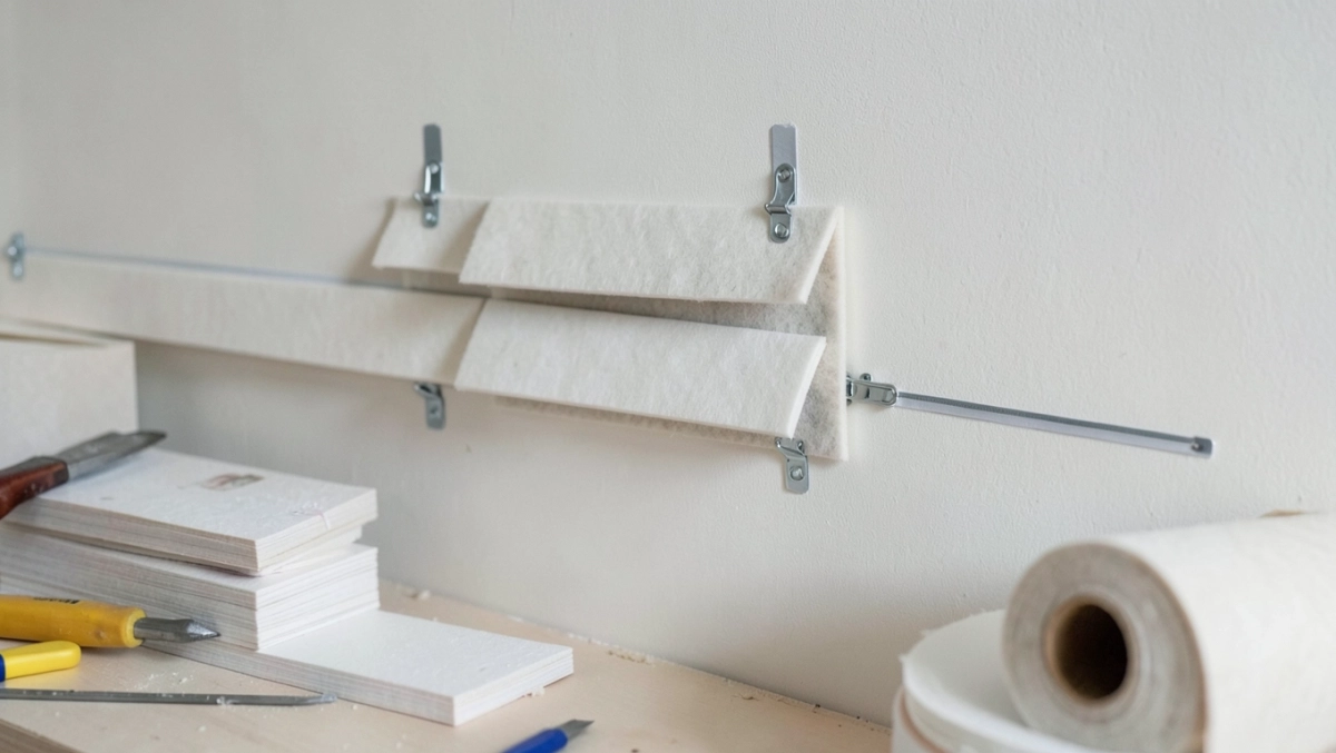 Montaż lameli na filcu cena