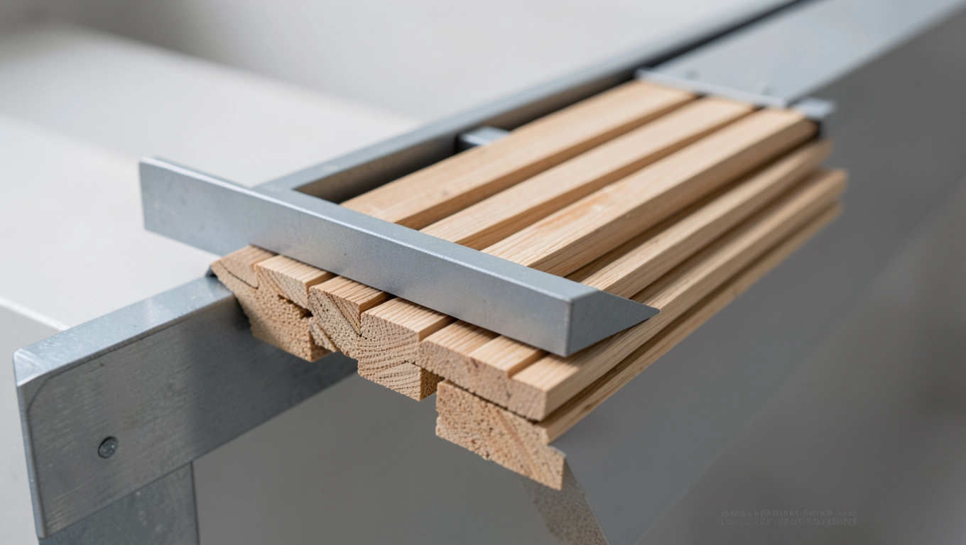 Montaż lameli tarasowych pionowych krok po kroku