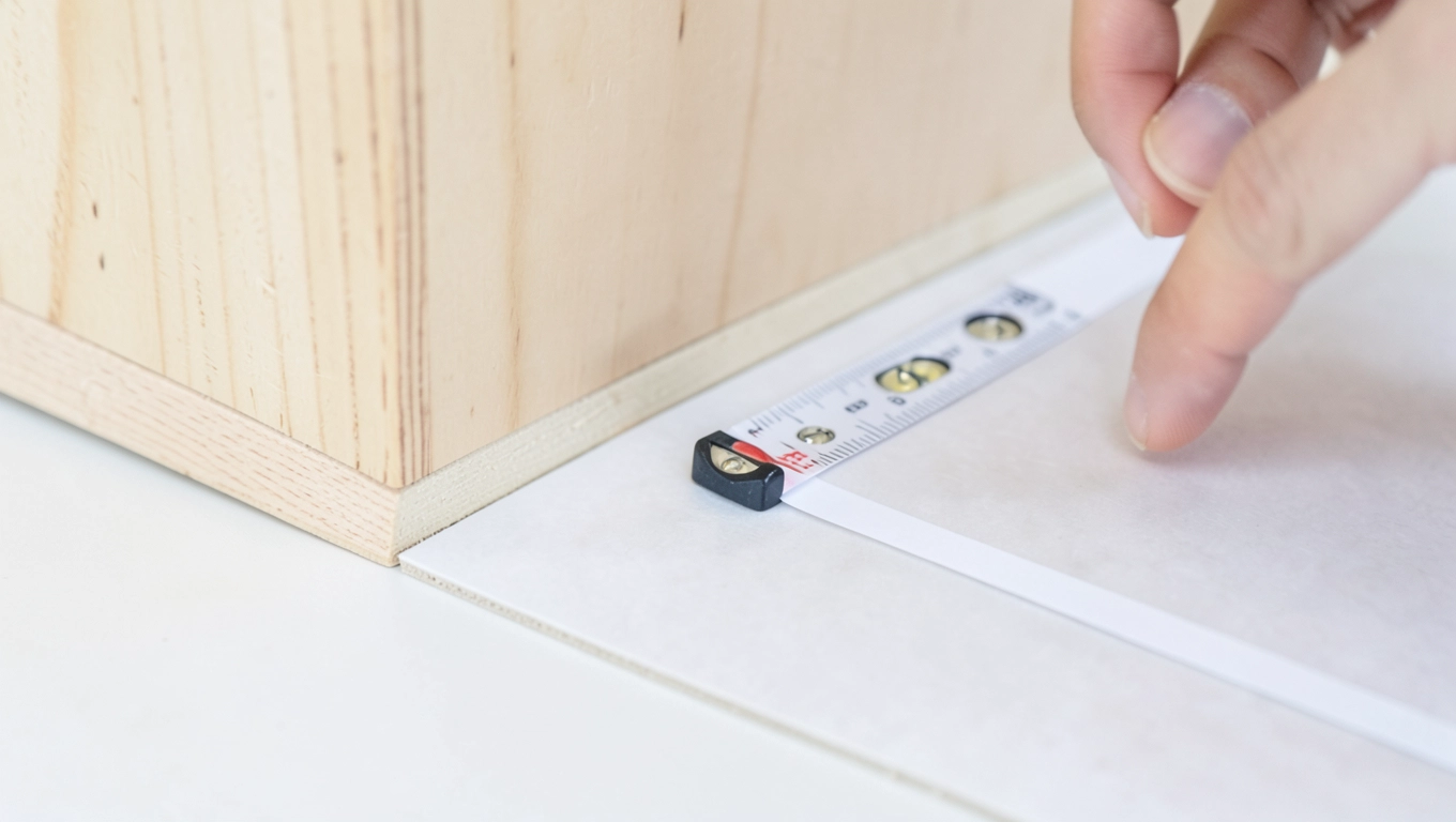 Montaż listwy maskującej przy panelach