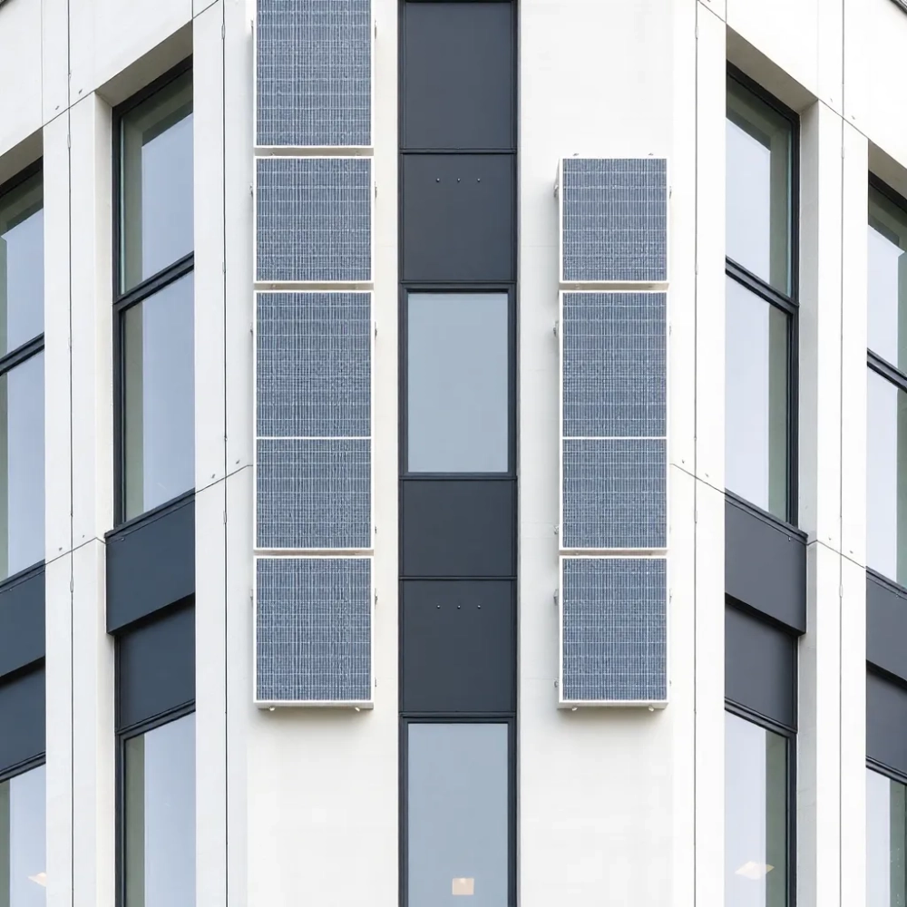 Montaż pionowy paneli fotowoltaicznych