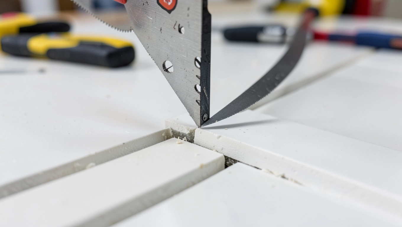 Montaż profilu łączeniowego płytka panel