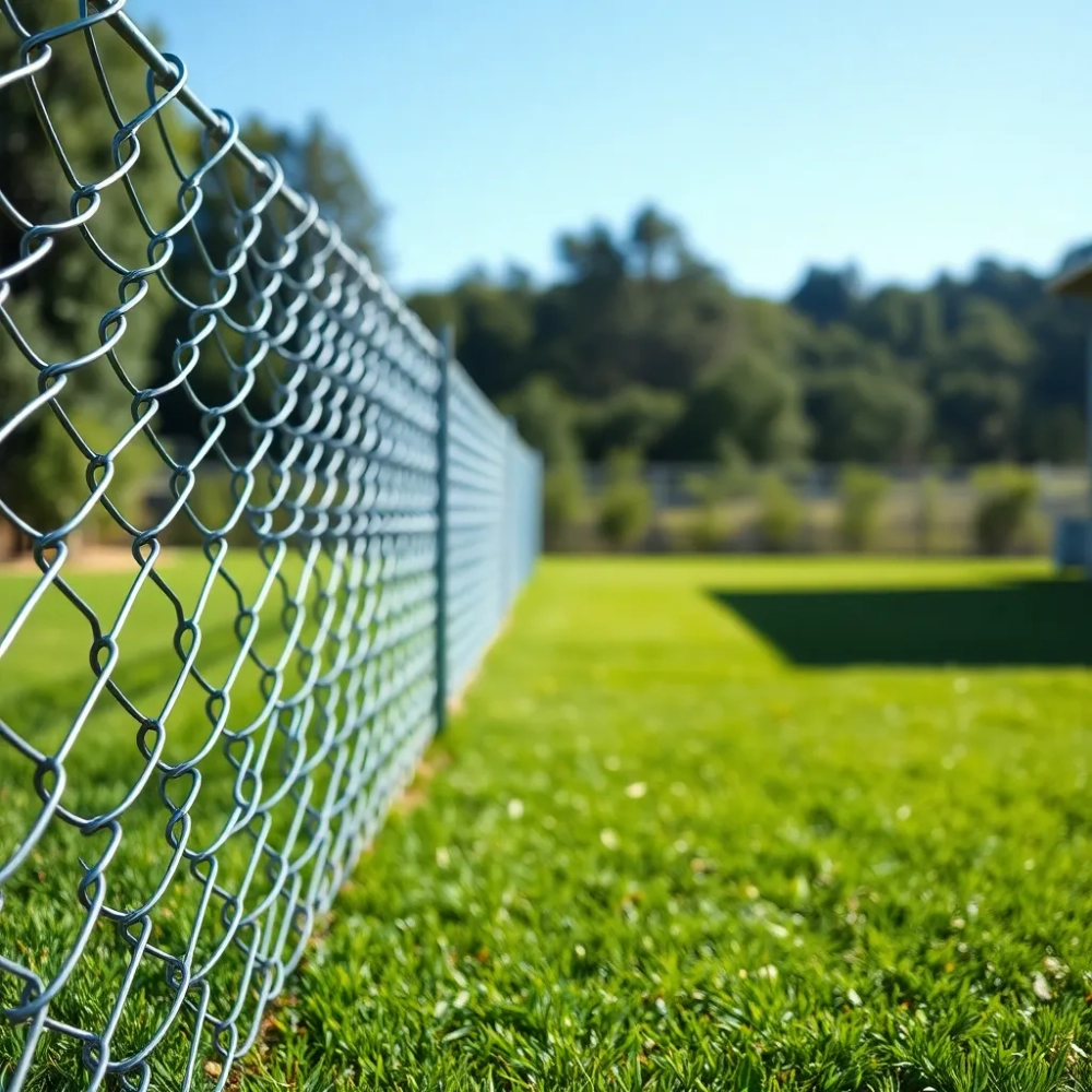 Montaż siatki ogrodzeniowej