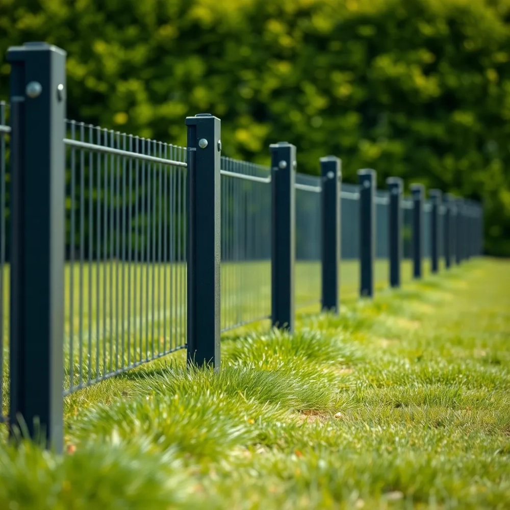 Montaż słupków ogrodzeniowych bez betonu