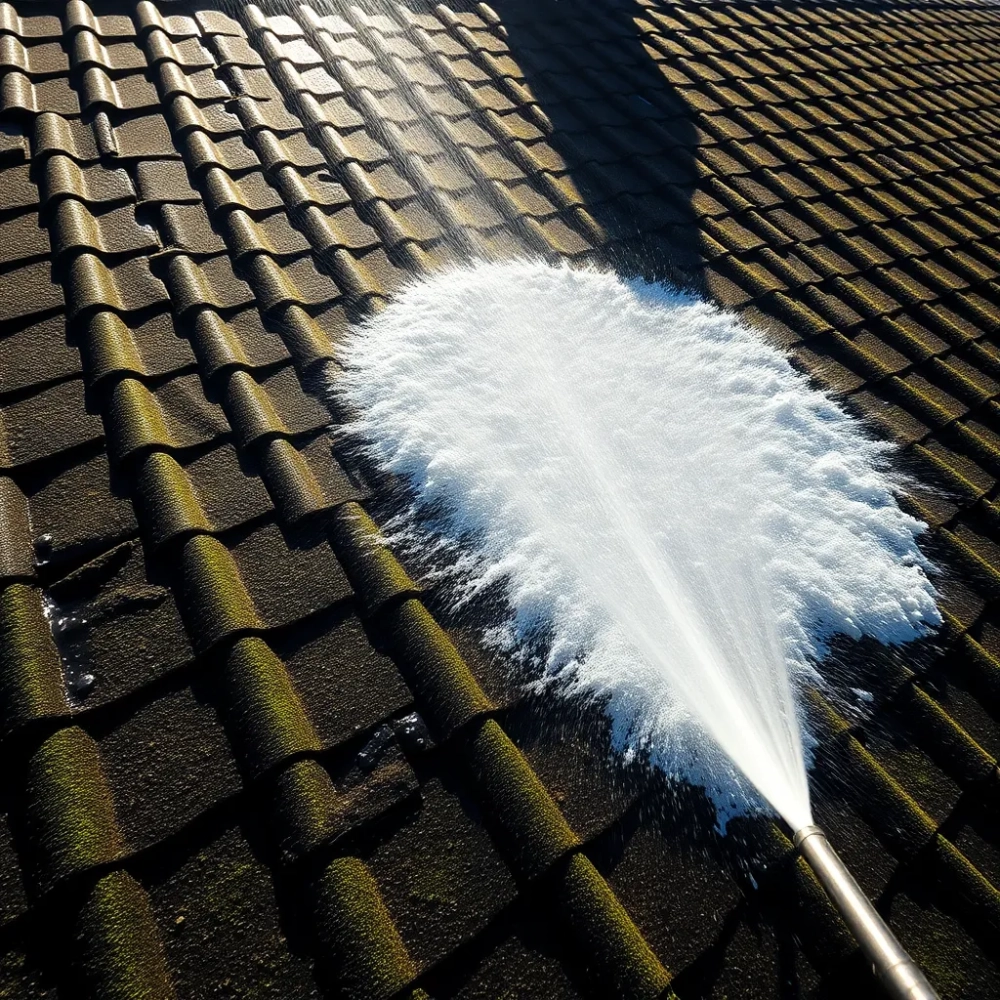 Mycie dachu cena za m2